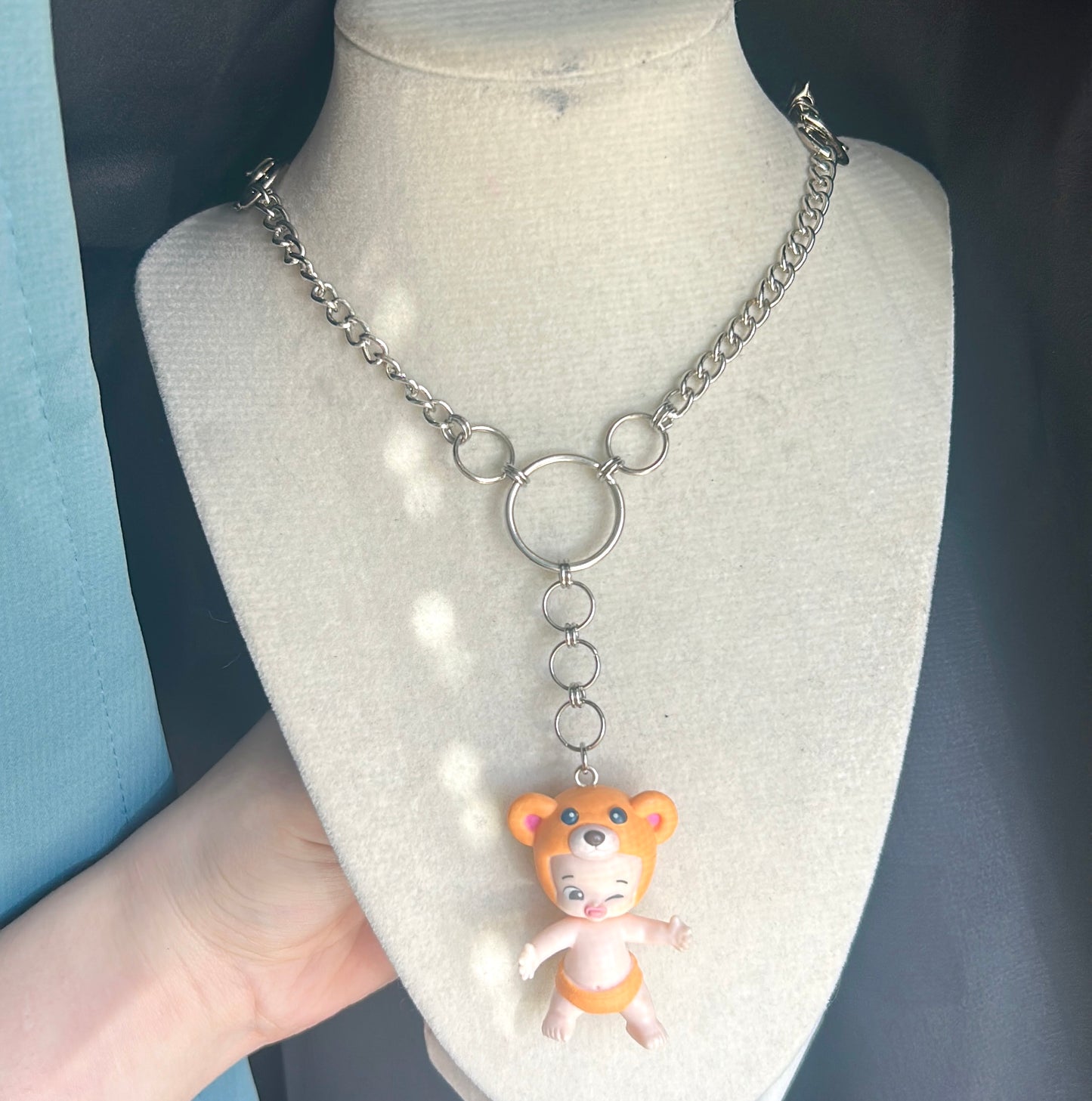 Bear necklace