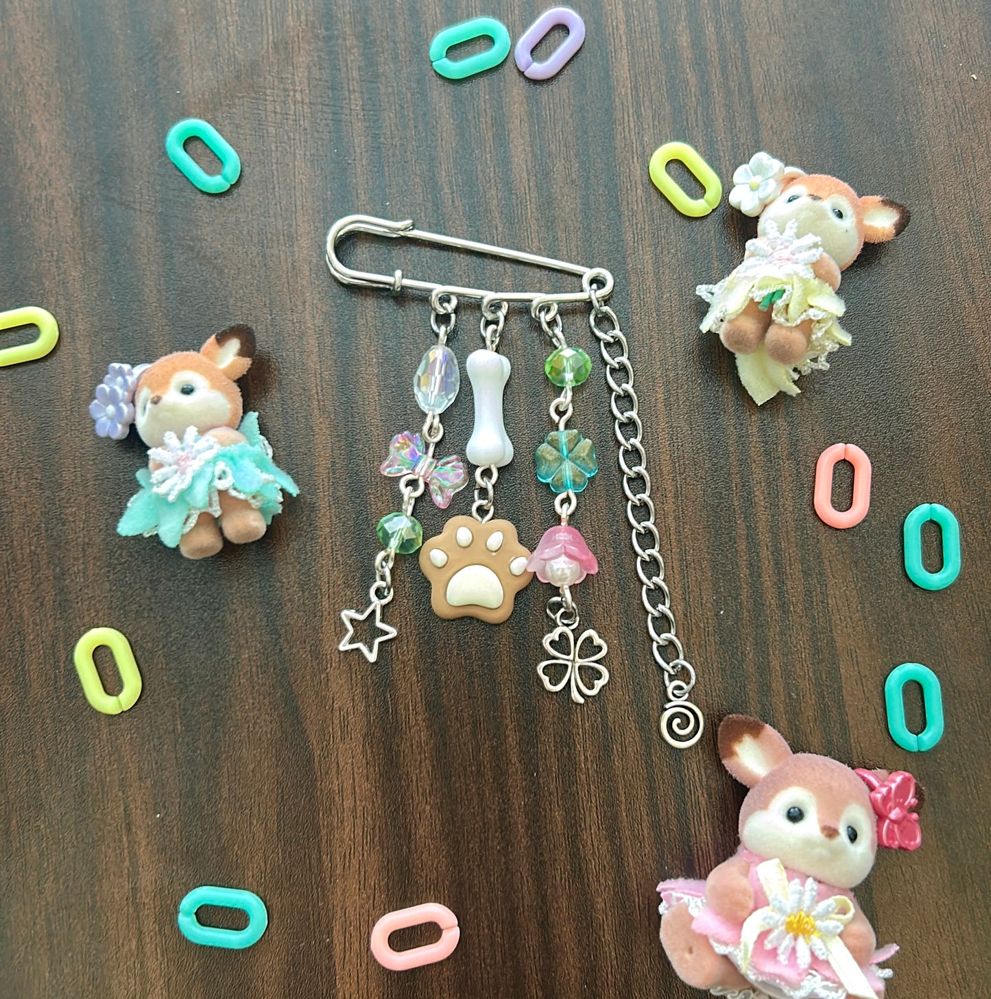 Paw bag pin