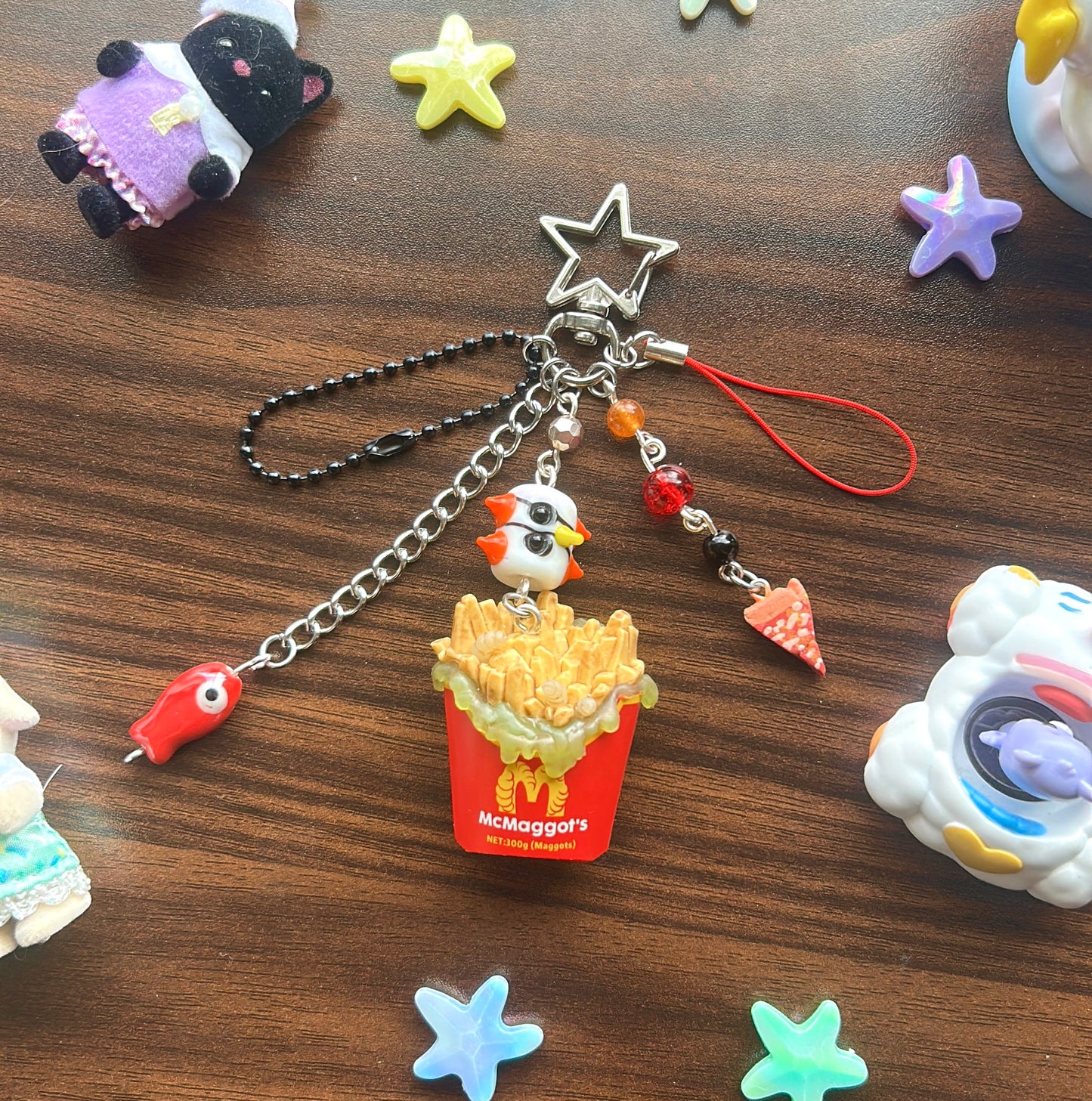 Mcdonald’s creepy keychain
