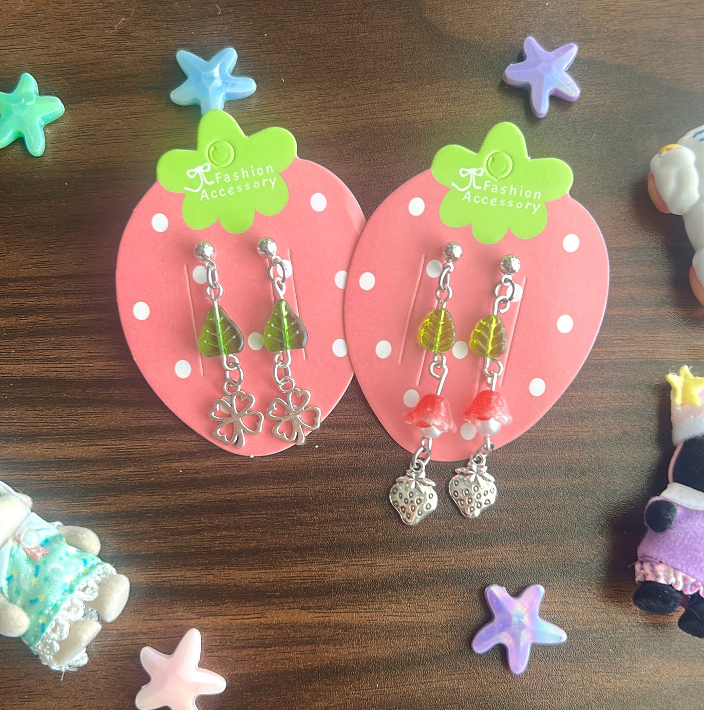 Leaf earrings