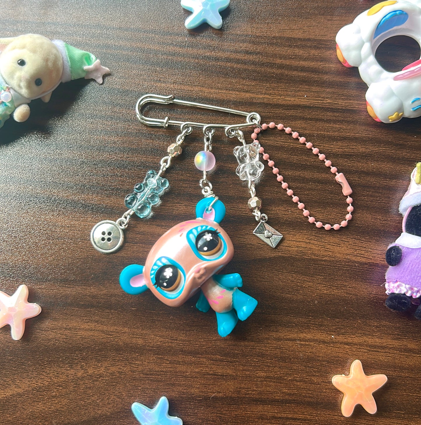 Panda bag pin