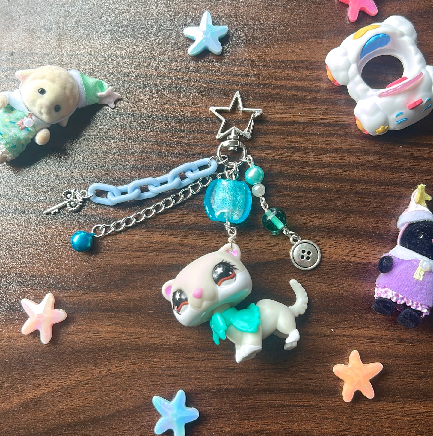 Weasel keychain