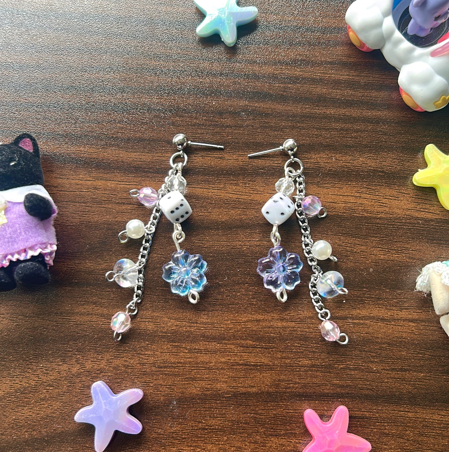 Crystal candy earrings