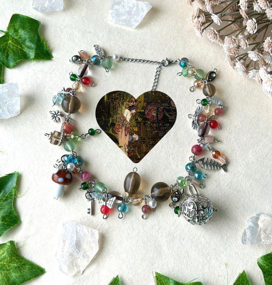 Howls clutter room necklace