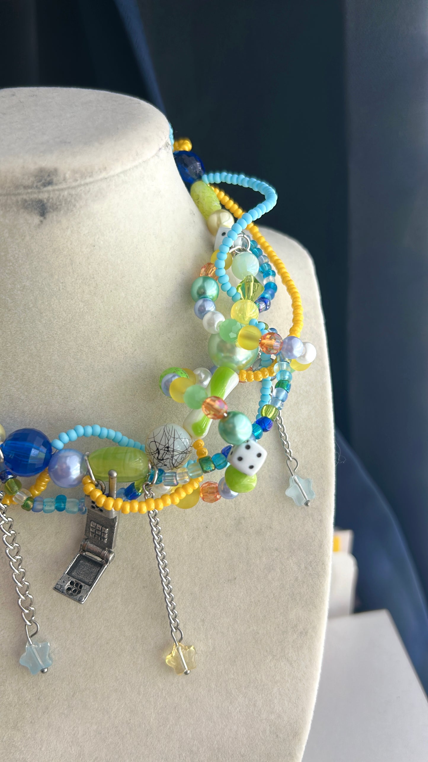 The future is here necklace