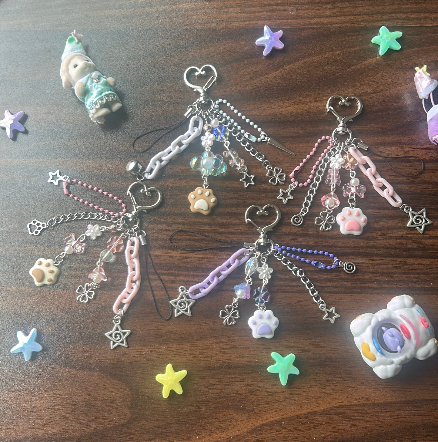 Puppy keychains