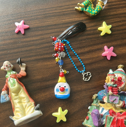Clown hairclip