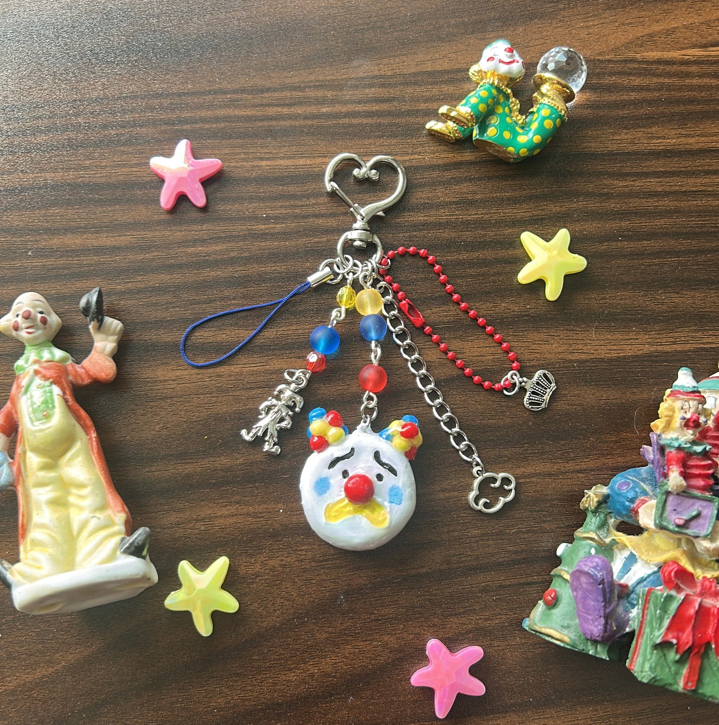 Clown keychain