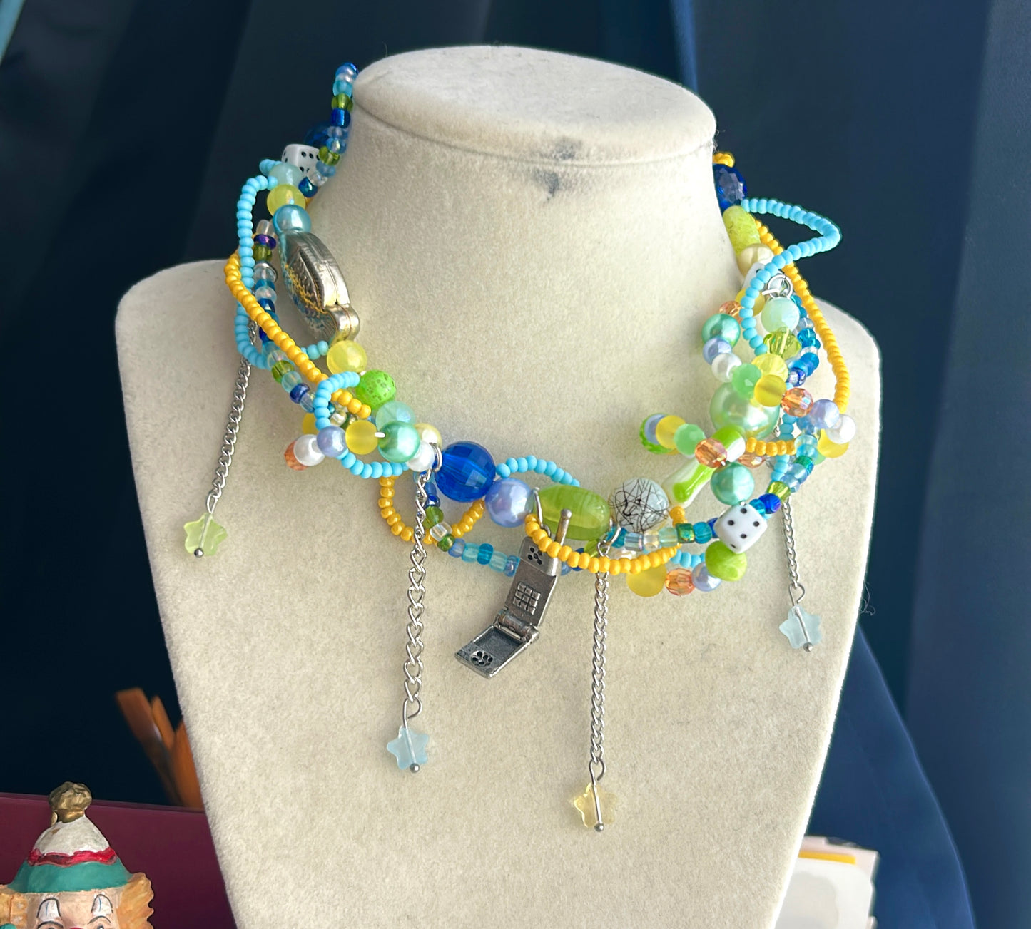 The future is here necklace