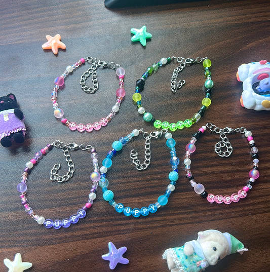 Puppy bracelets!