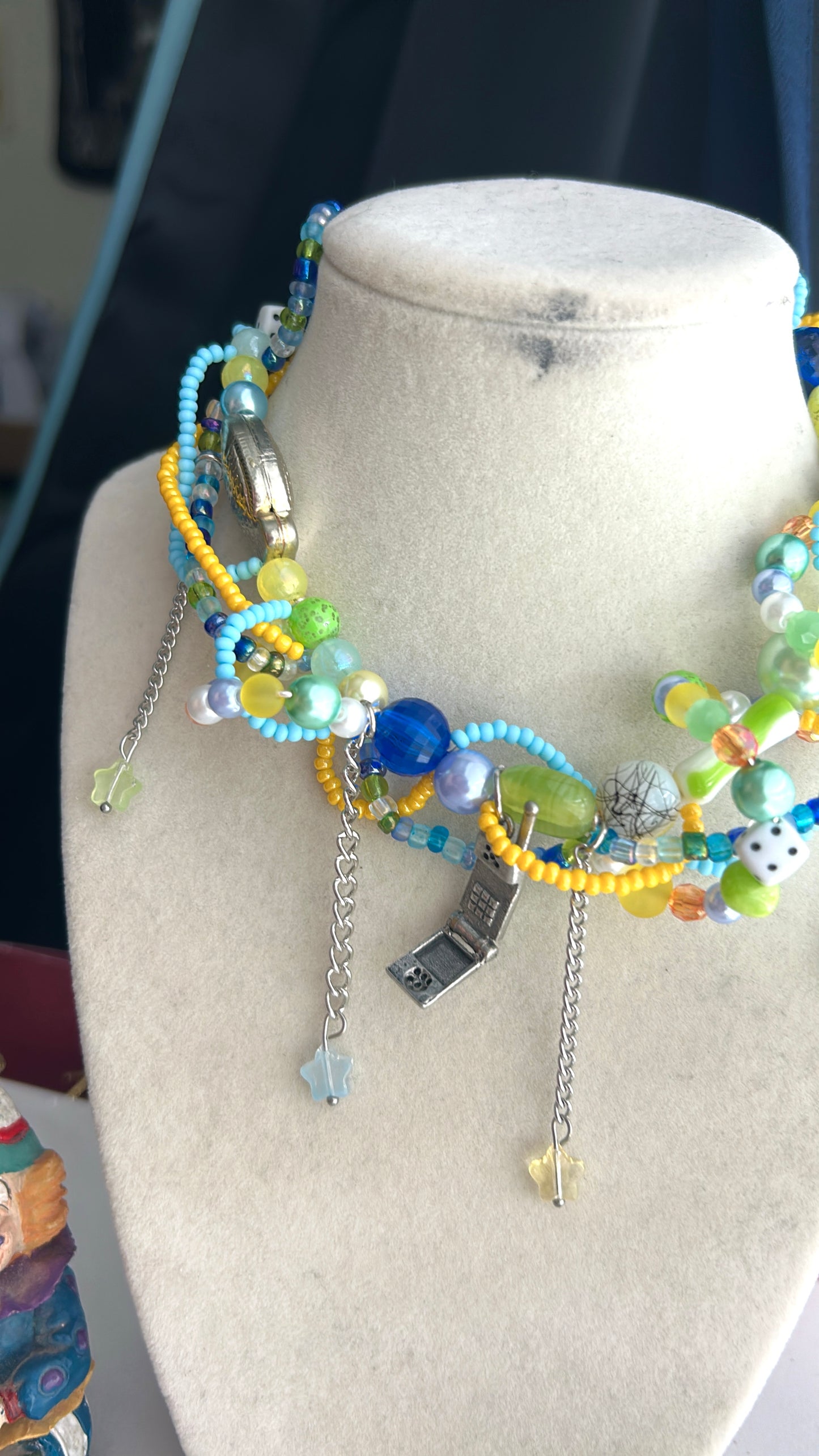 The future is here necklace