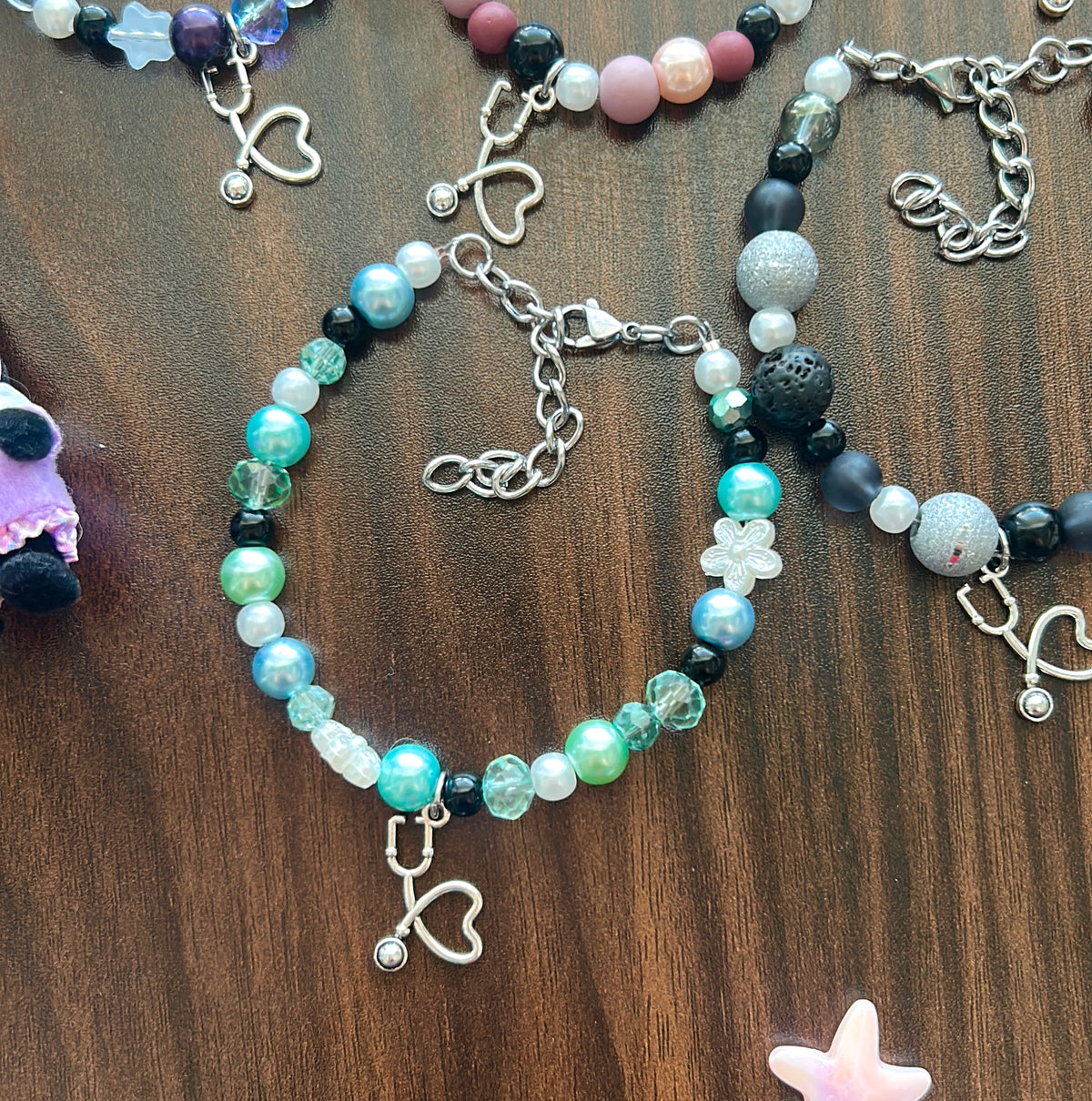 The Pitt Students inspired bracelets