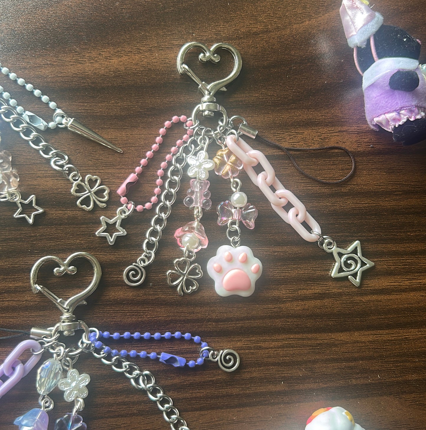 Puppy keychains