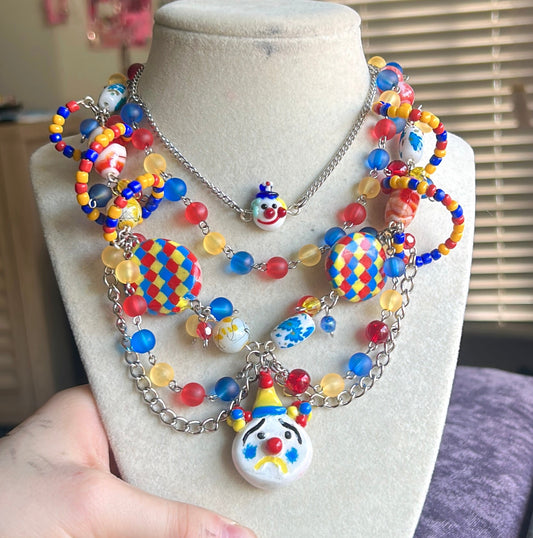 Clowning around ~ 2.0 necklace