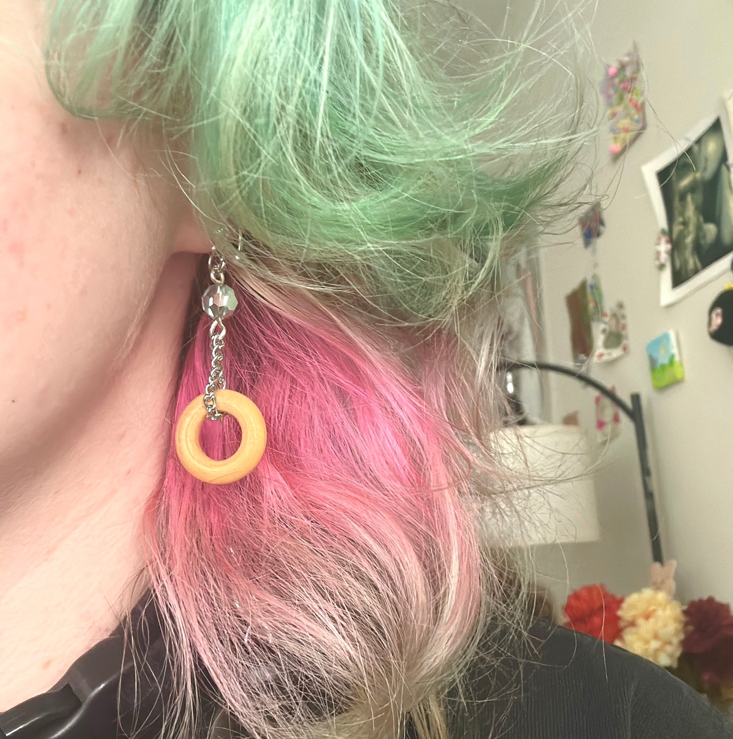 My dreams ~ loop earrings