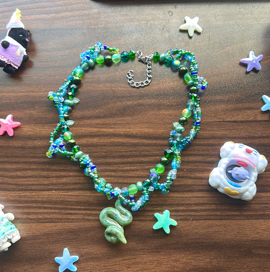 Sea Serpent necklace