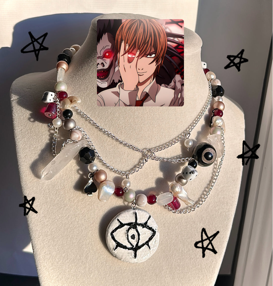 Deathnote inspired necklaces