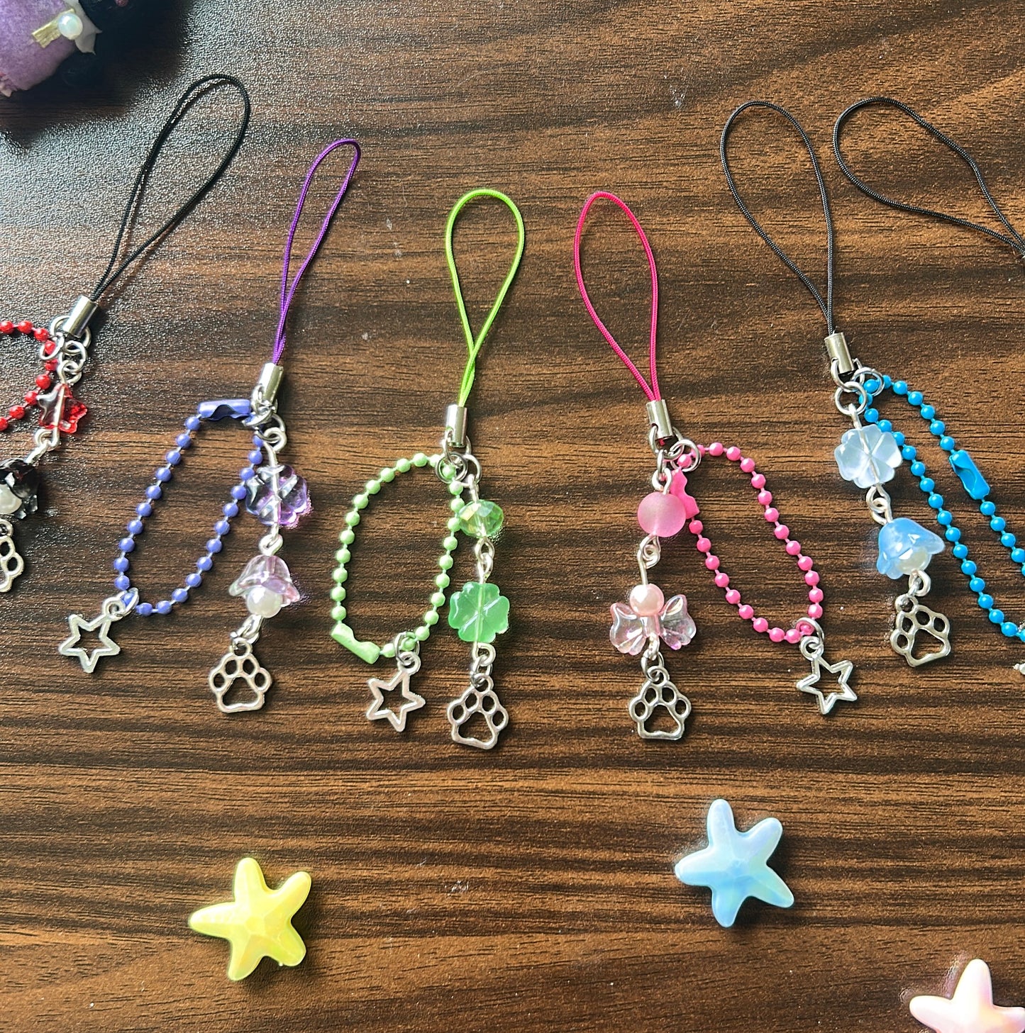 Puppy phone charms