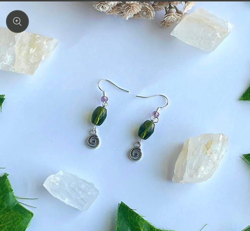 Light earrings