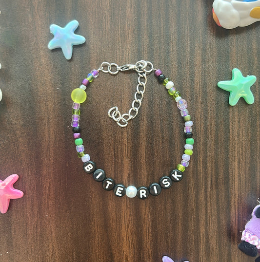 Halloween Bite risk bracelet