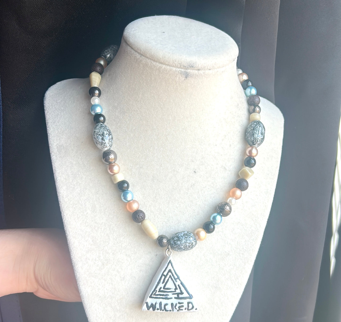 WICKED maze runner necklace