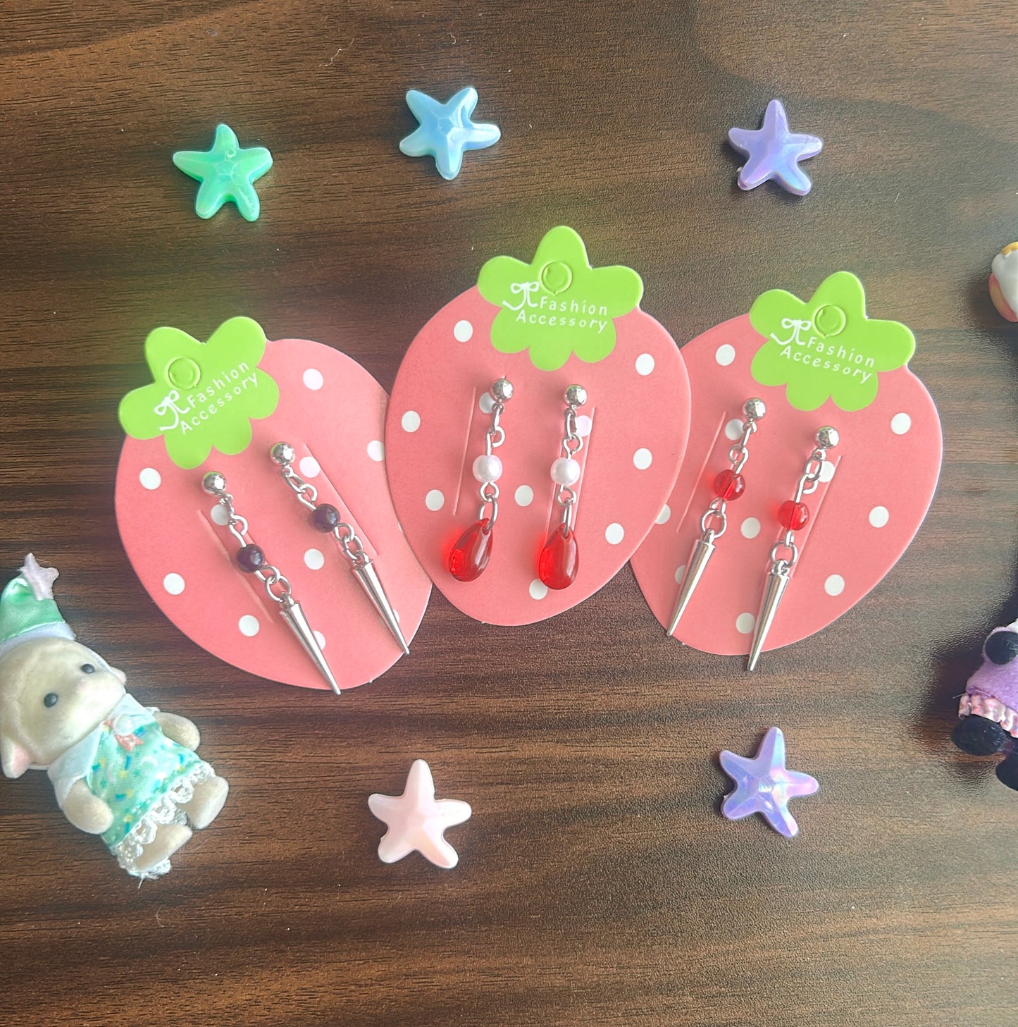 Spike earrings
