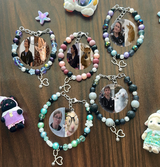 The Pitt Students inspired bracelets