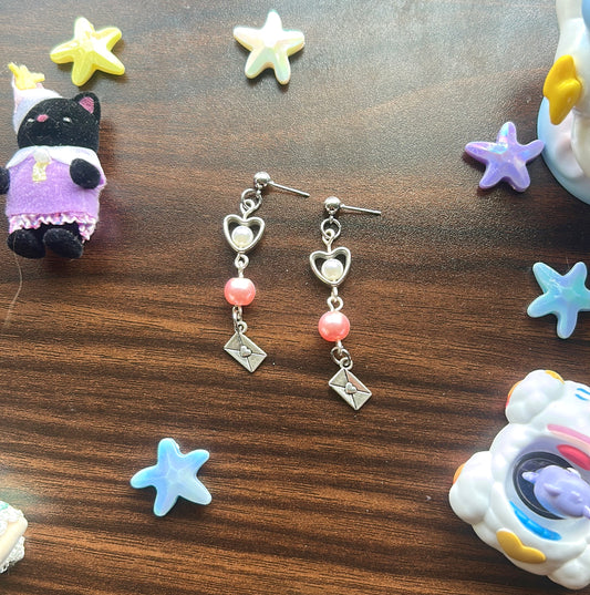 Envelope earrings