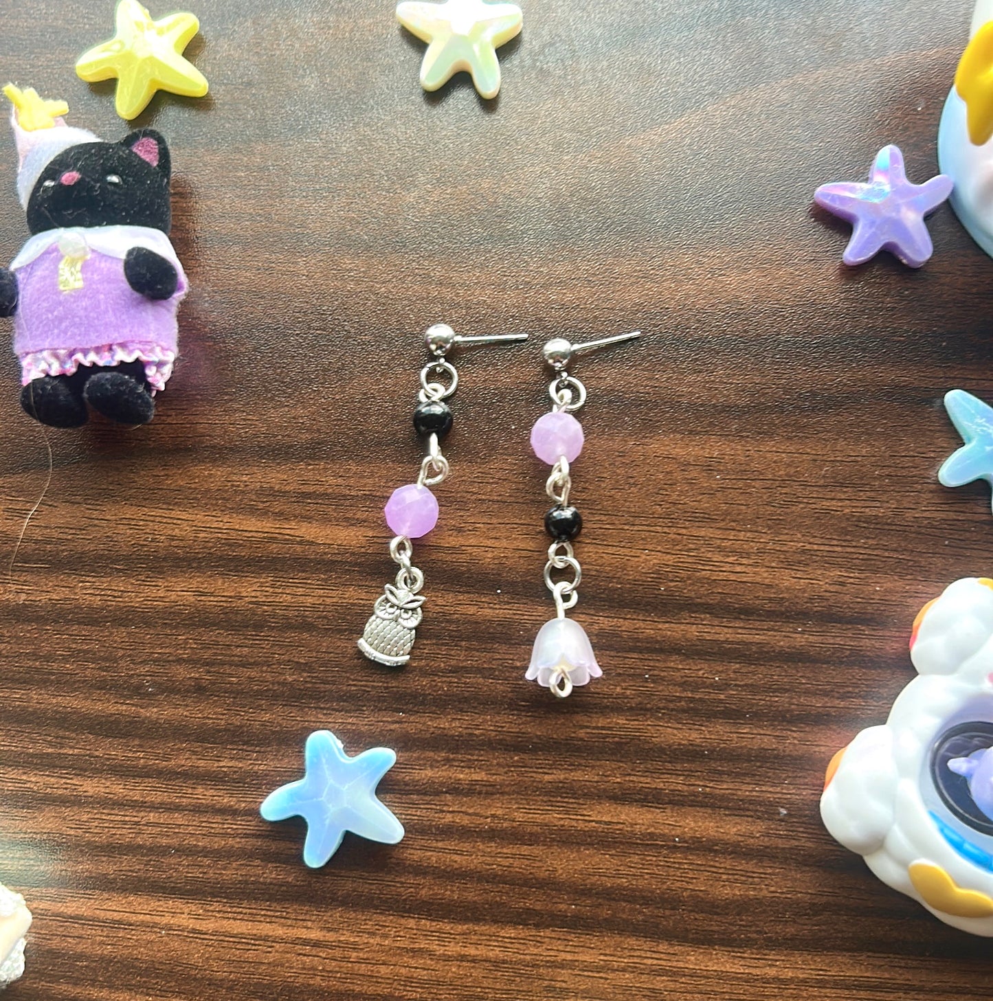 Owl earrings