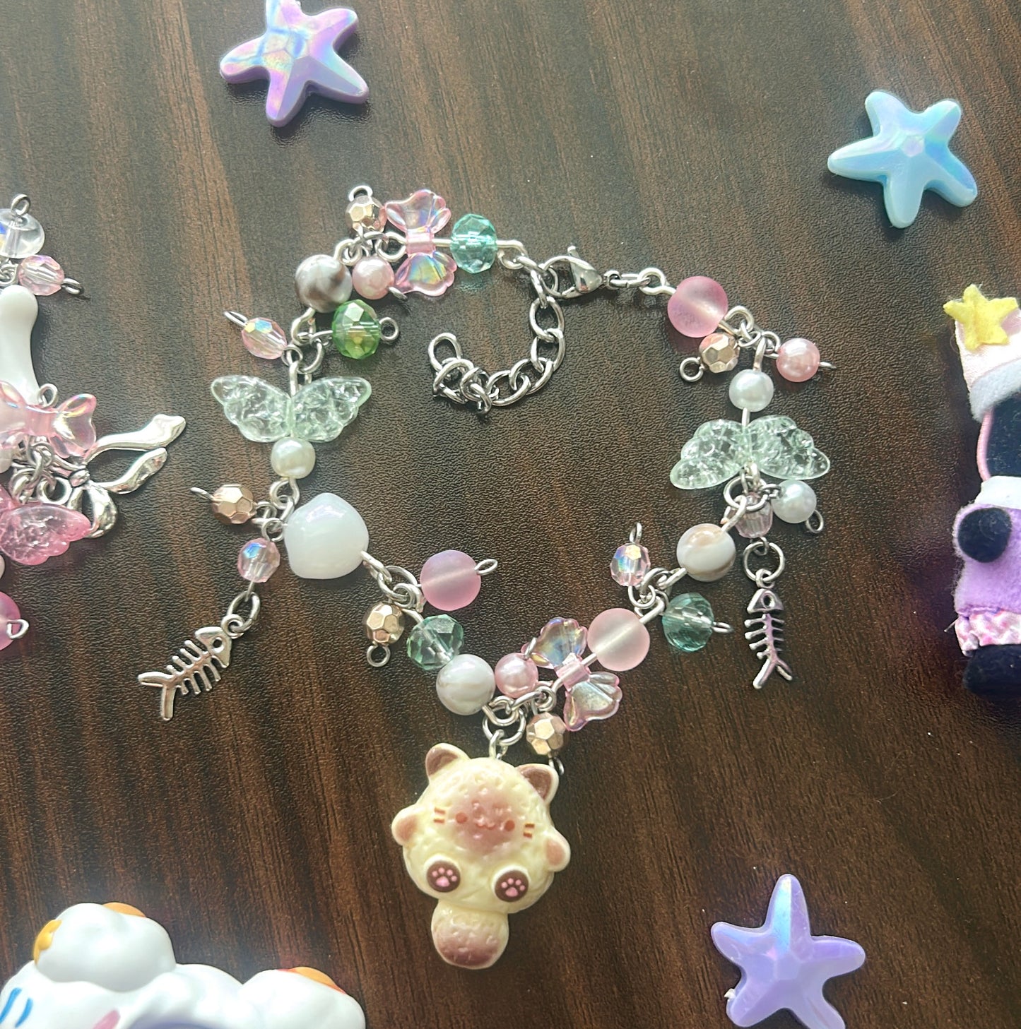 Animal clutter bracelets