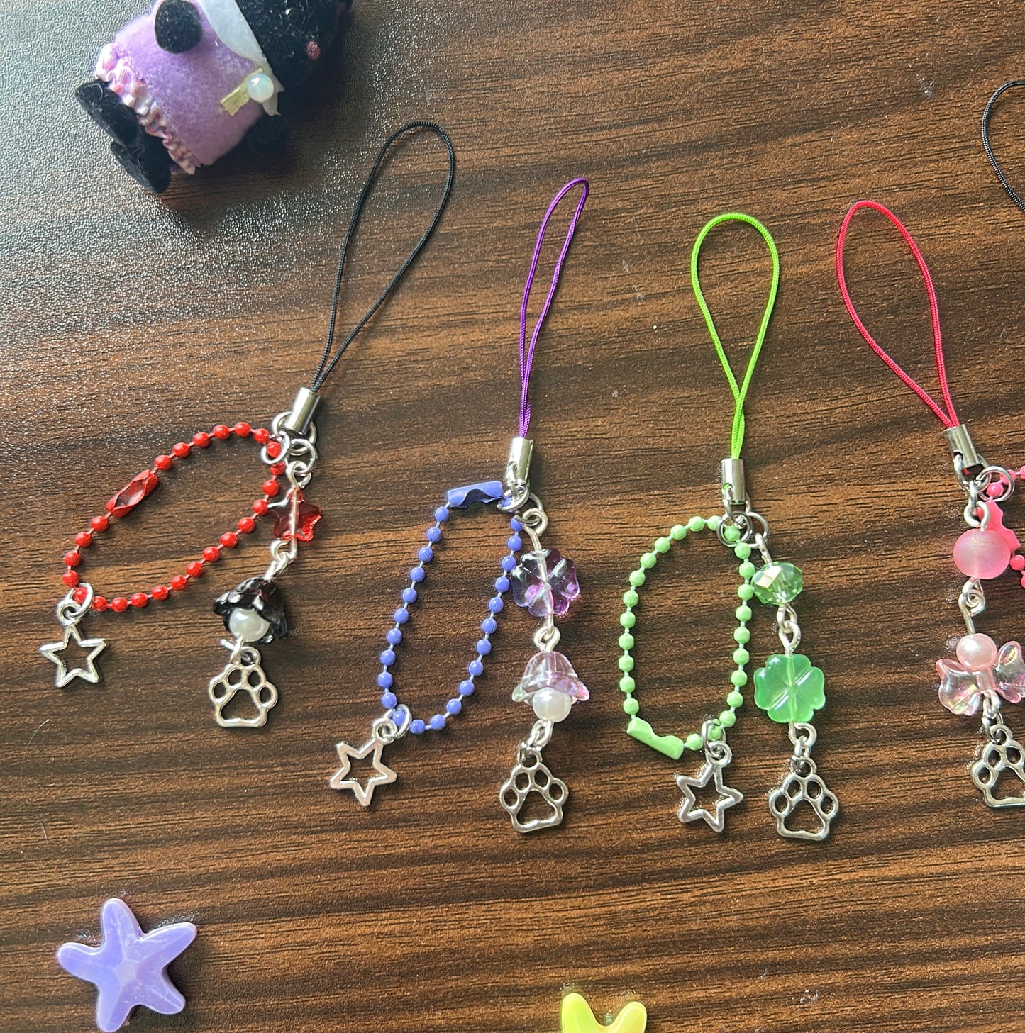 Puppy phone charms