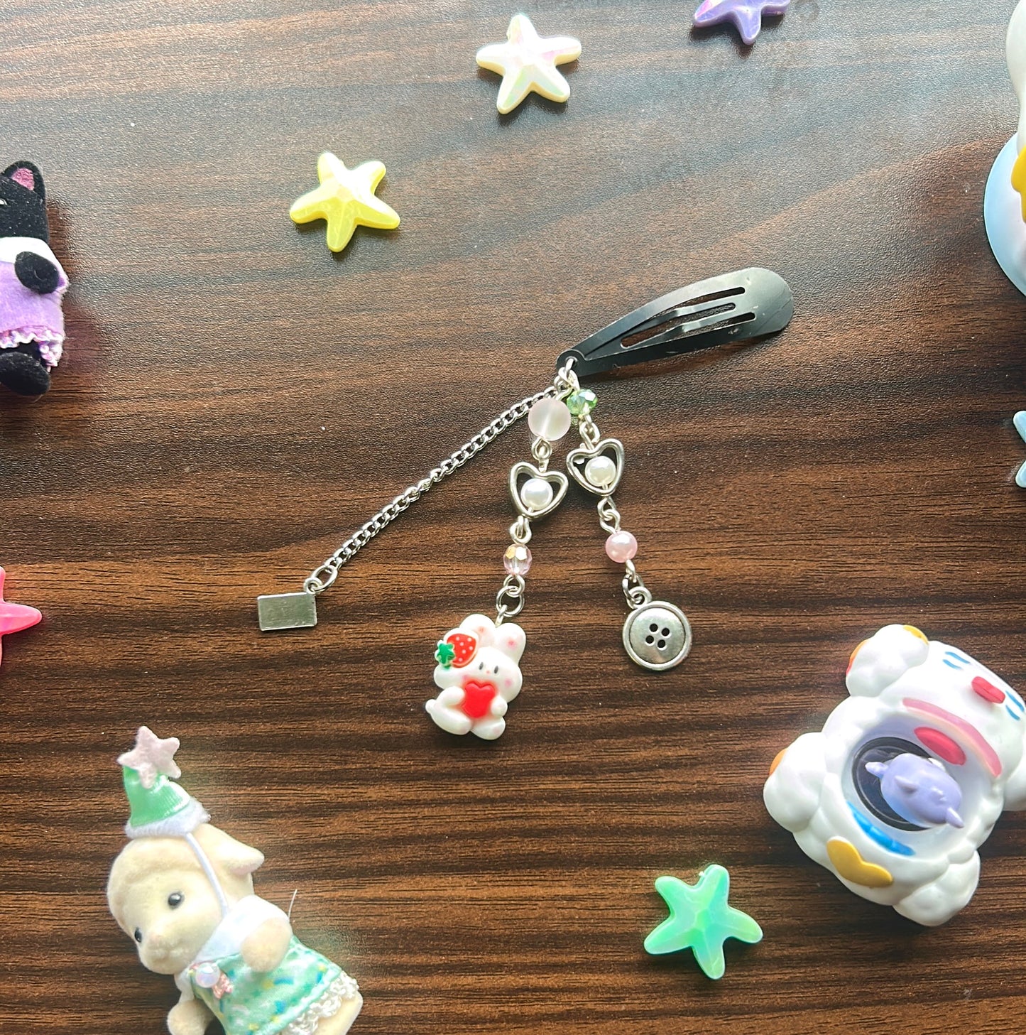 Bunny hair clip