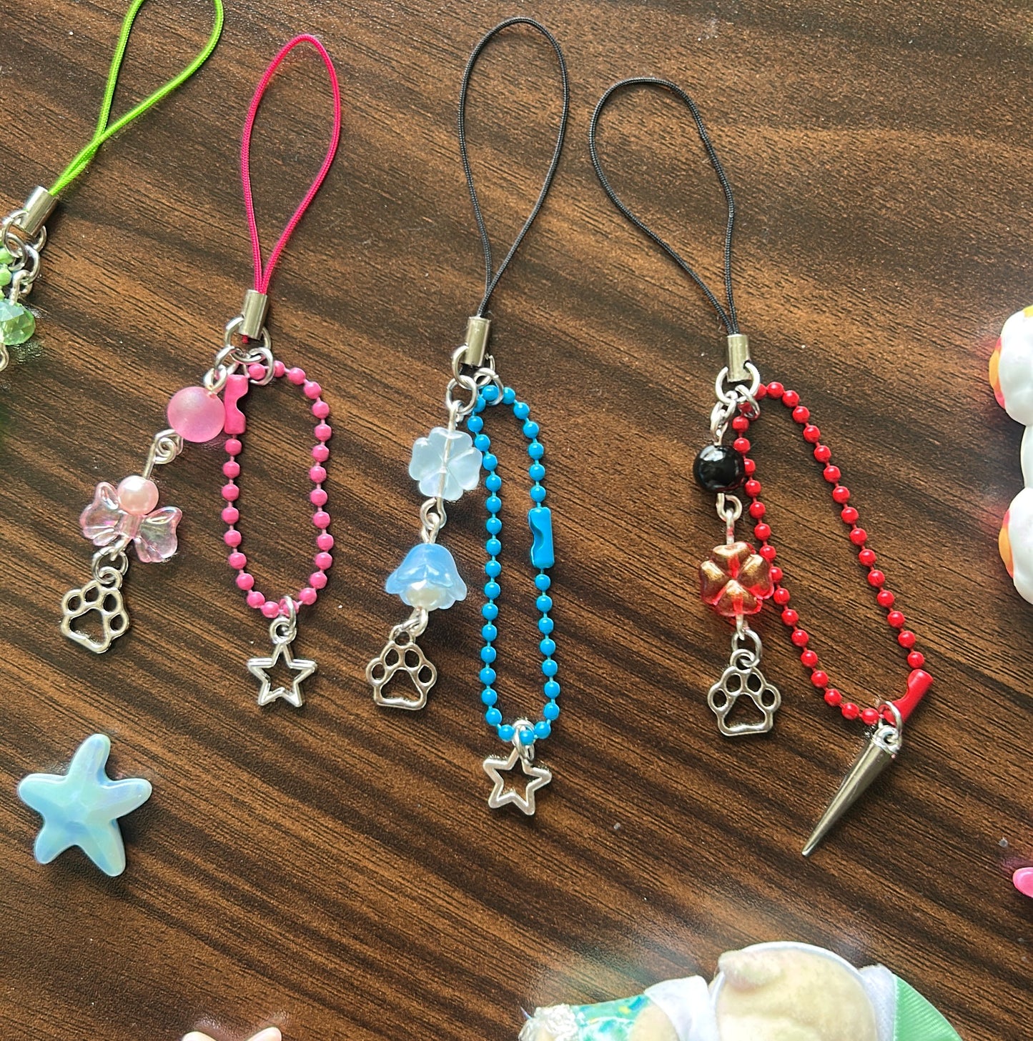 Puppy phone charms