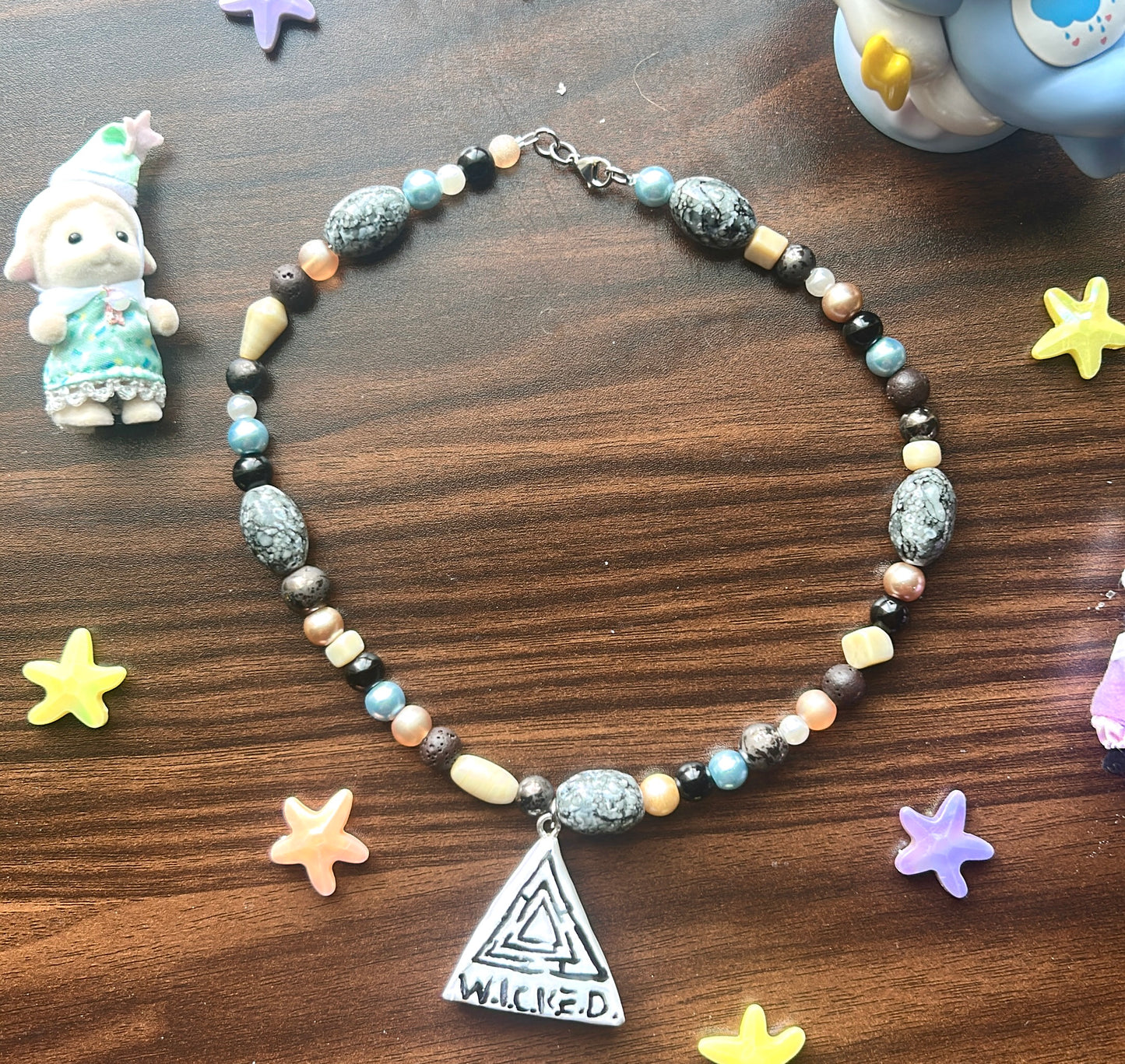 WICKED maze runner necklace