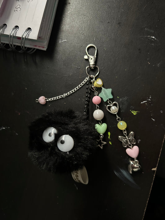 Soot sprite keychain