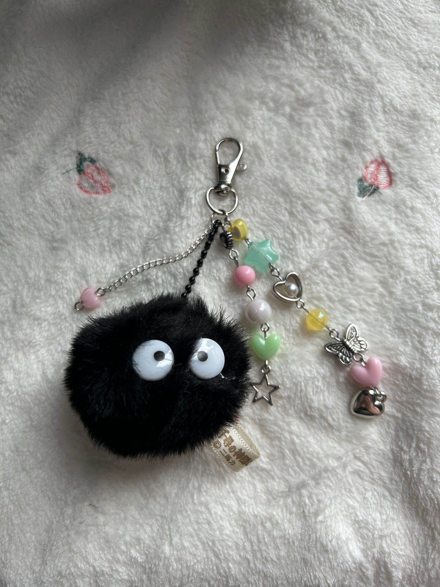 Soot sprite keychain