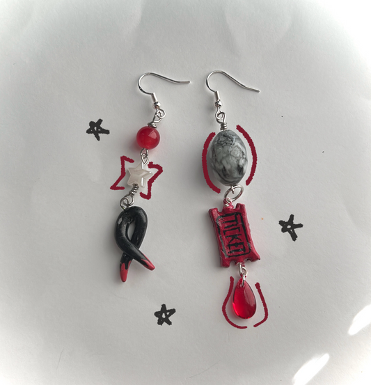 A Ticket earrings